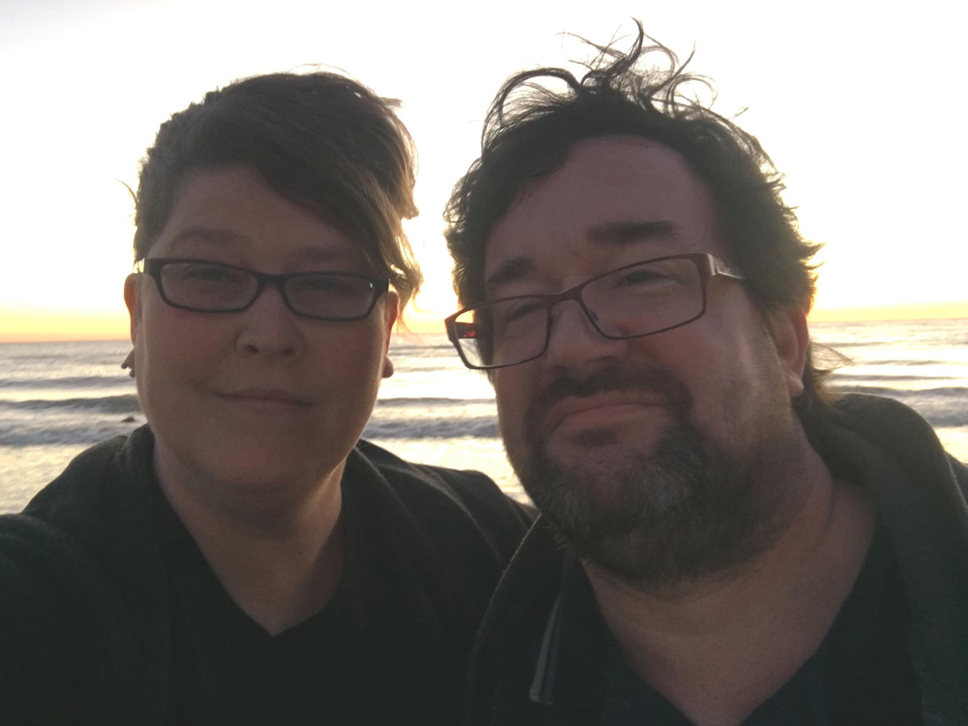 Phil Riley and Laura Taalman